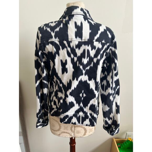 Jones New York Jeans Long Sleeve Denim Button Up Jacket Small - Picture 5 of 11